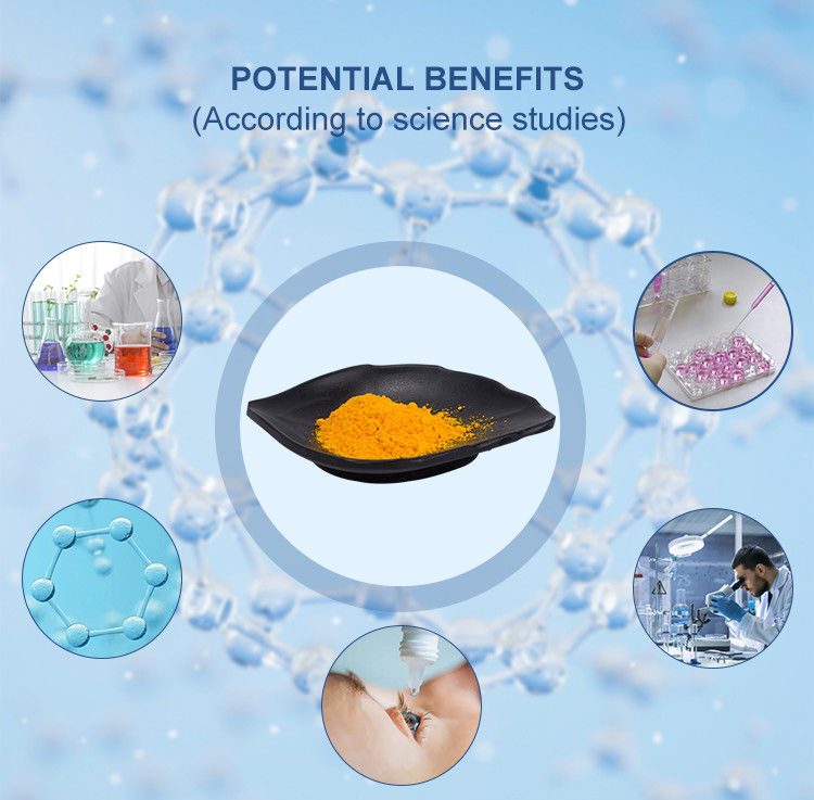 93% Flavin Adenine Dinucleotide Disodium Salt CAS 84366-81-4 Coenzyme Powder