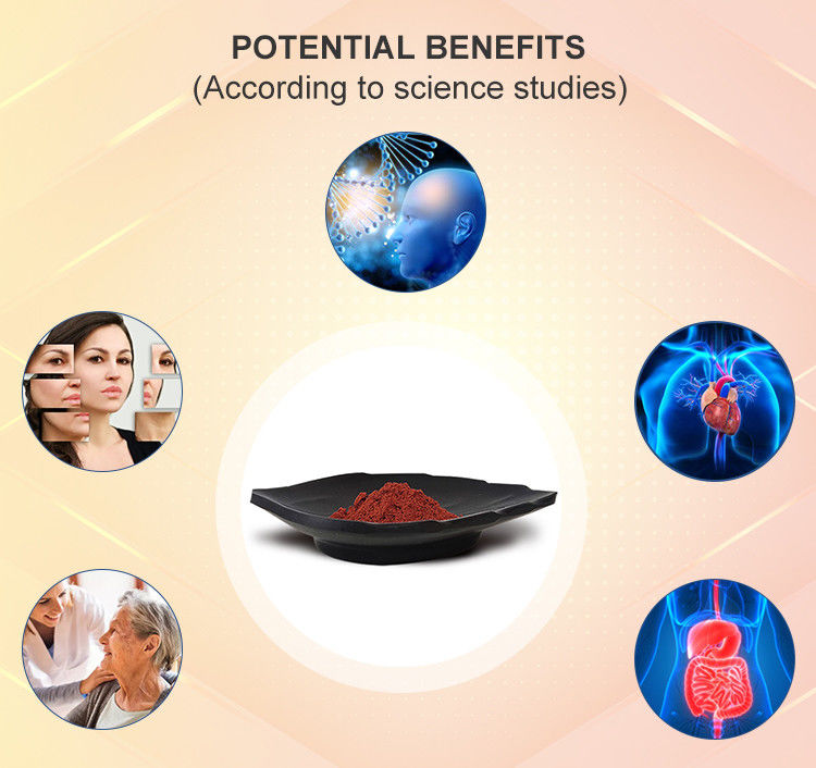 98% Purity Pyrroloquinoline Quinone Disodium Powder For Dietary Supplement Usage
