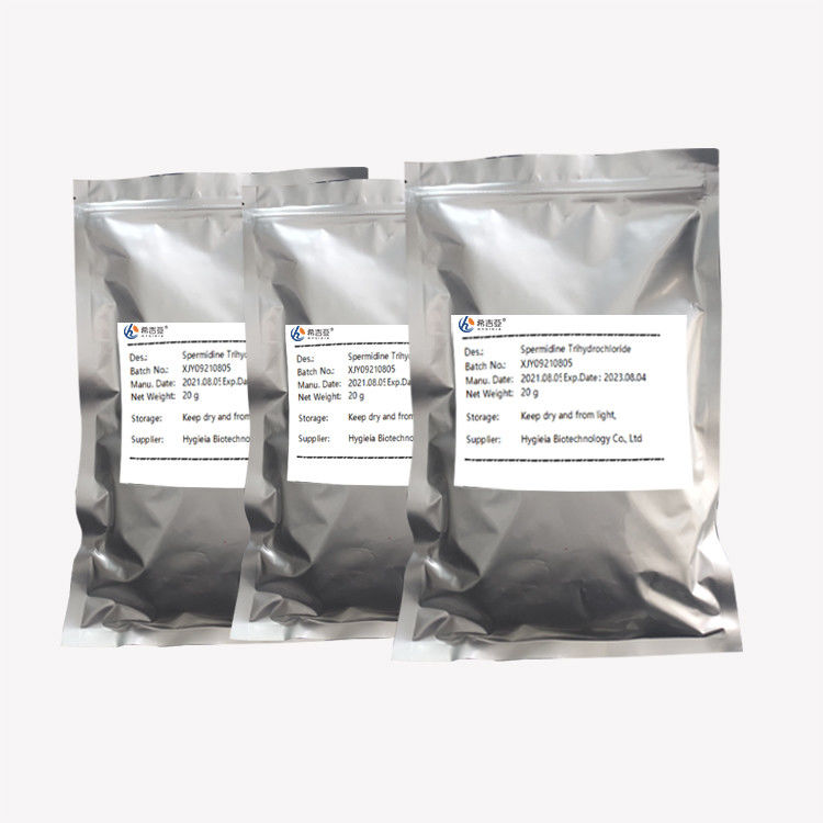 High Purity Spermidine 3HCL White Powder For Spermidine Capsules CAS No 334-50-9