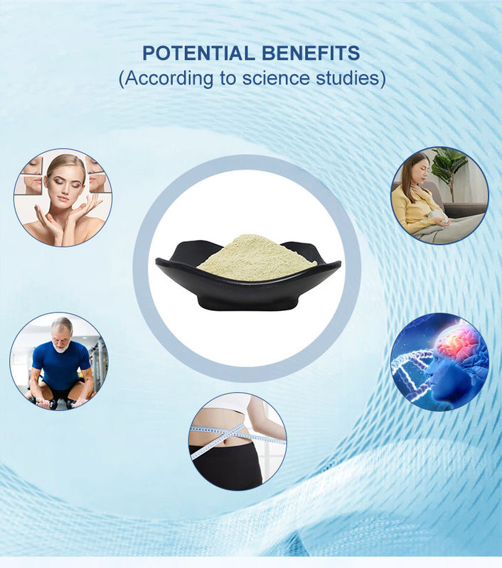 98% Purity Urolithin A Bulk Powder For Muscle Repair Not From Pomegranate Extraction