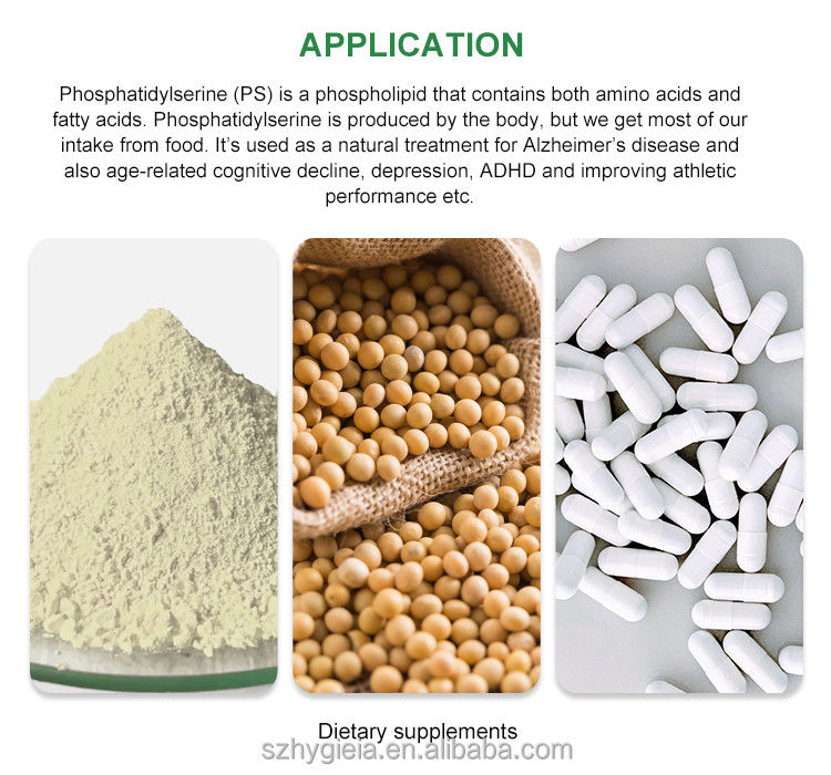 Pure Natural Source Soybean Extract PS Powder for Capsules and Tablets CAS 51446-62-9