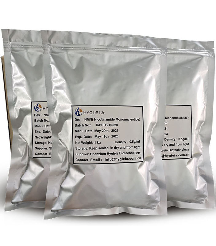 99% NMN Chemical Longevity Ingredients 1094-61-7 Nicotinamide Mononucleotide