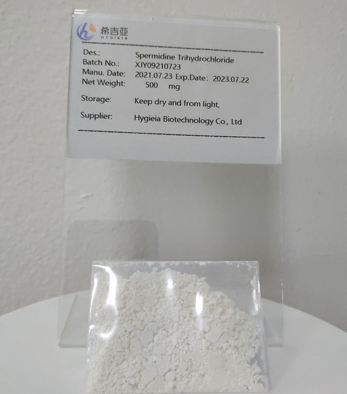 Off White Spermidine Powder 334-50-9 MitoSpermidine Hygroscopic And Air Sensitive